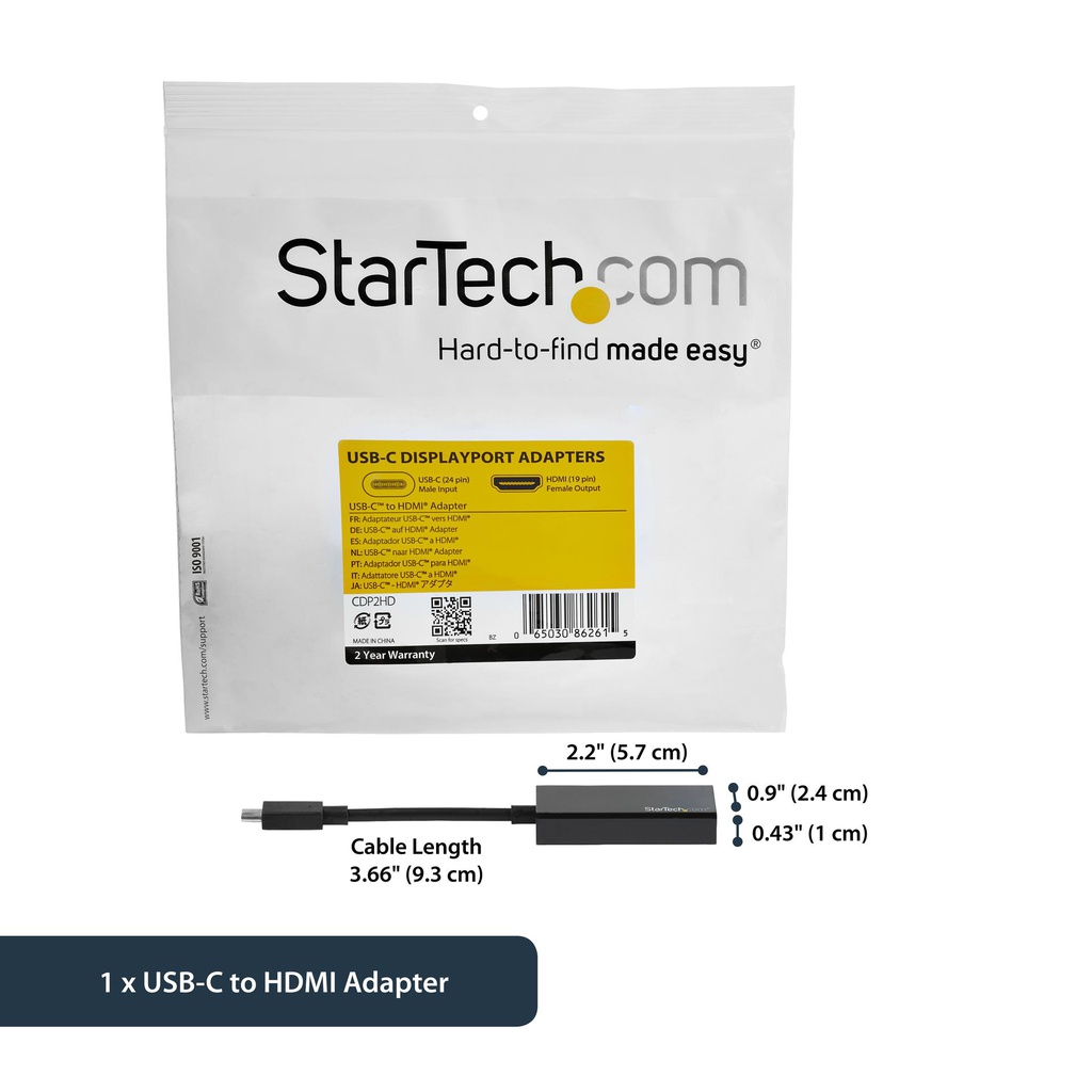 STARTECH.COM CDP2HD