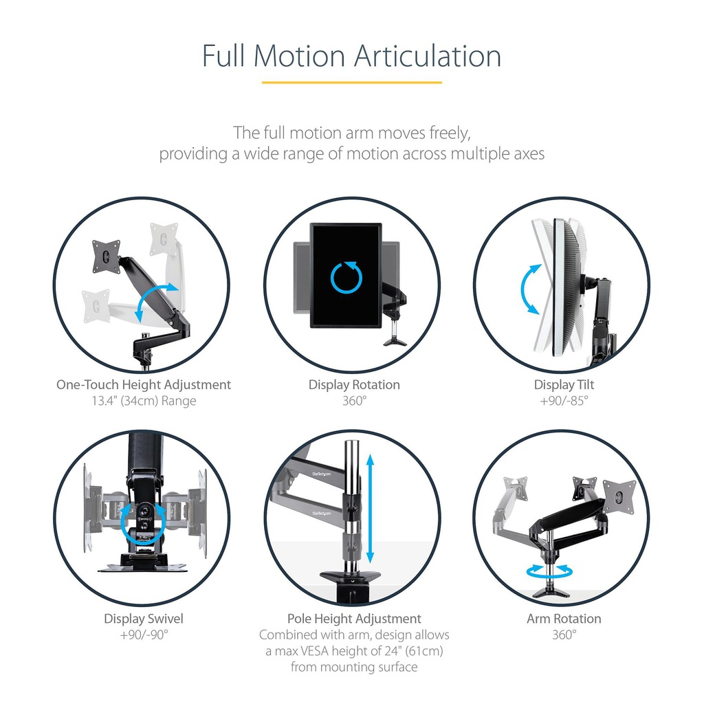 STARTECH.COM ARMPIVOTE2