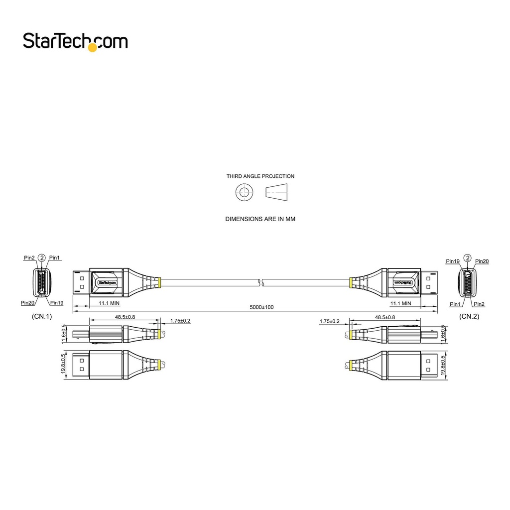 STARTECH.COM DP14VMM5M