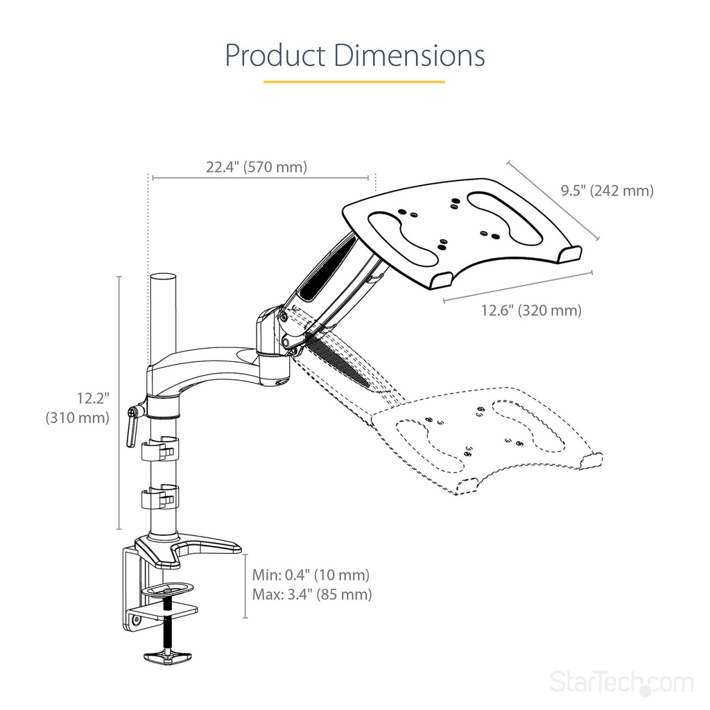 StarTech.com ARMUNONB1