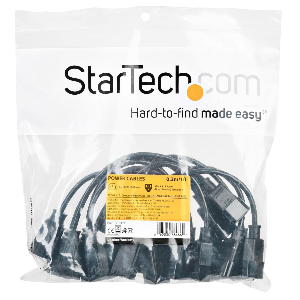 StarTech.com PAC10010PK