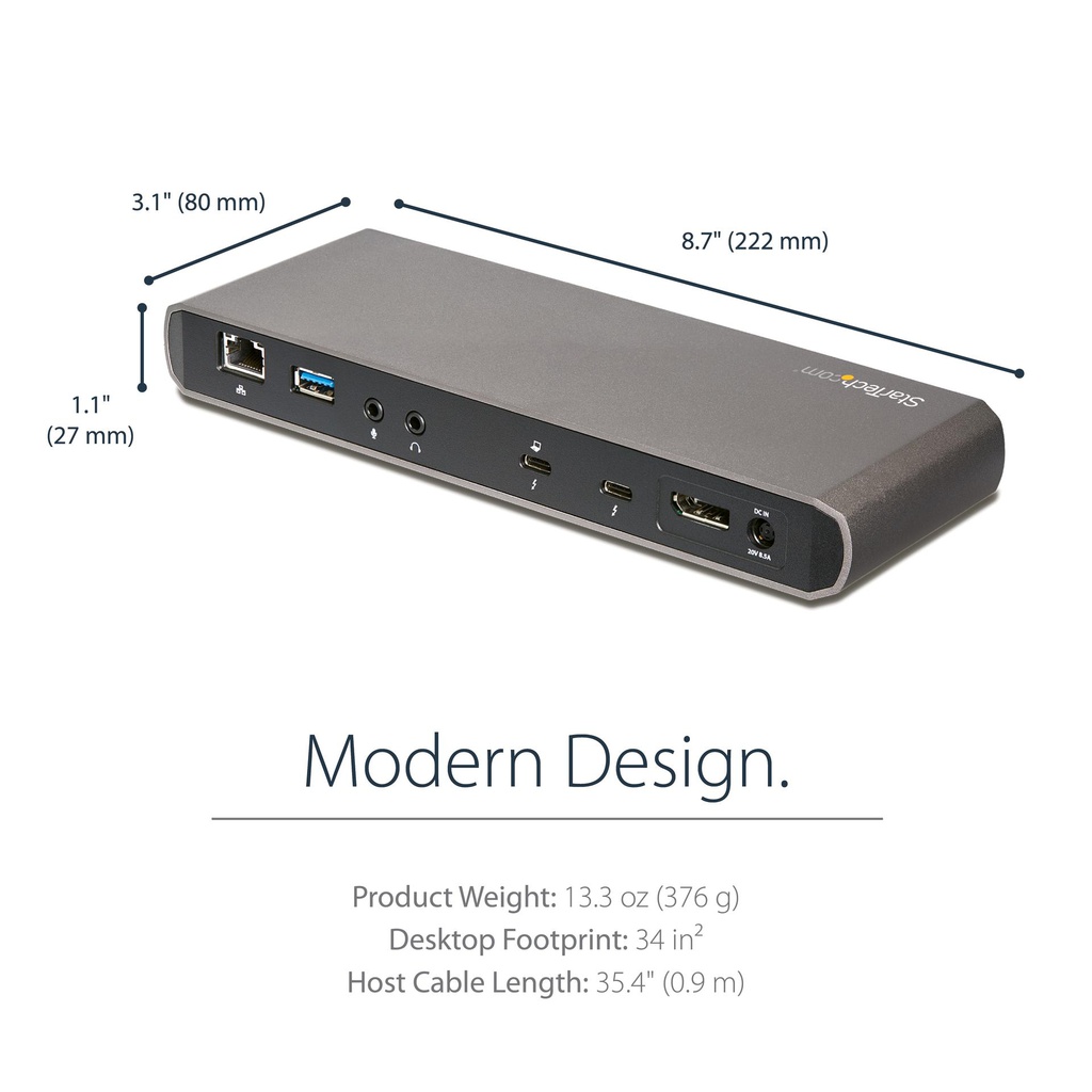 STARTECH.COM TB3DK2DPPD