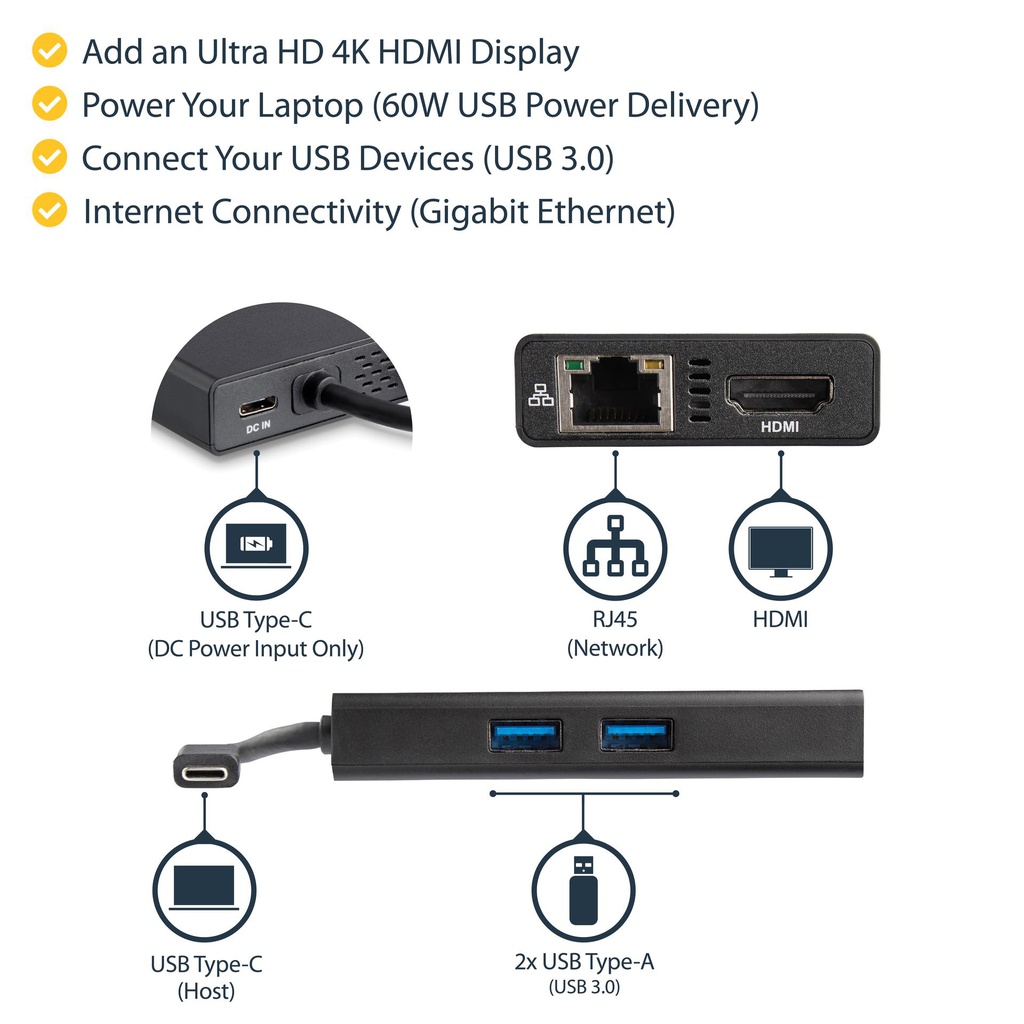 STARTECH.COM DKT30CHPD