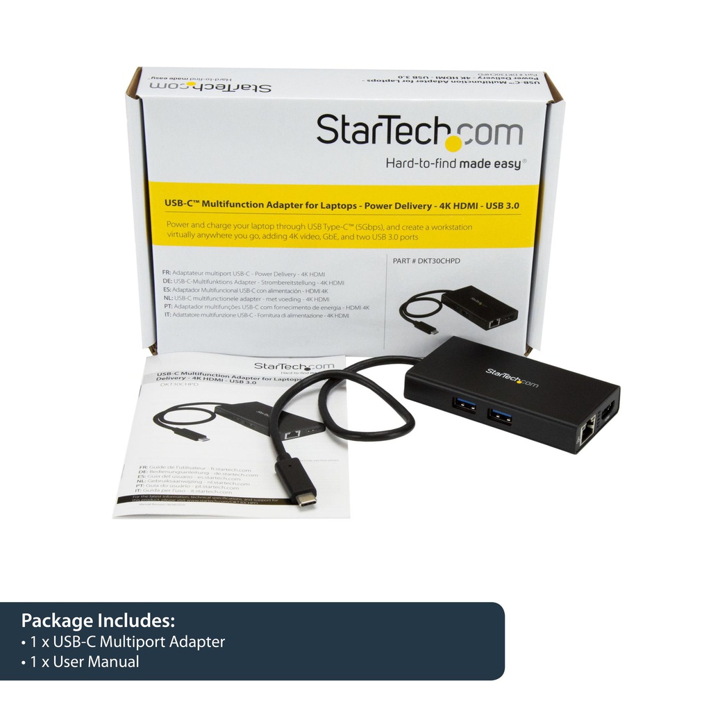 STARTECH.COM DKT30CHPD