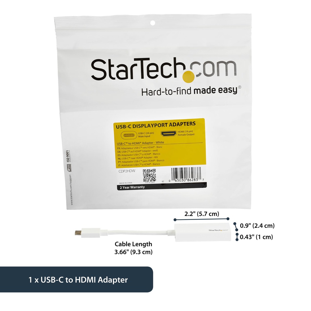 STARTECH.COM CDP2HDW