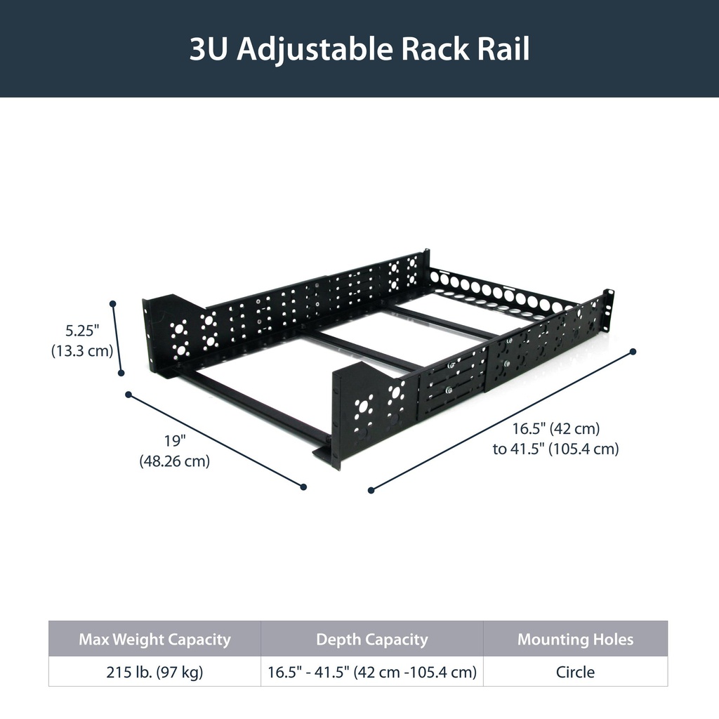 STARTECH.COM UNIRAILS3U