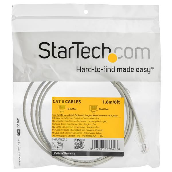 STARTECH.COM N6PAT6GRS