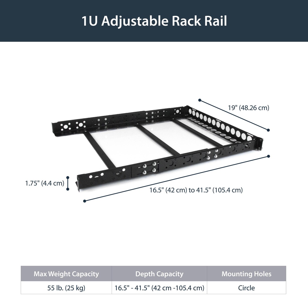 STARTECH.COM UNIRAILS1U