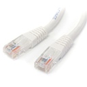 StarTech.com 15 ft White Molded Category 5e (350 MHz) UTP Patch Cable, 4,57 m