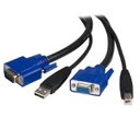 Câble KVM StarTech.com SVUSB2N1_15