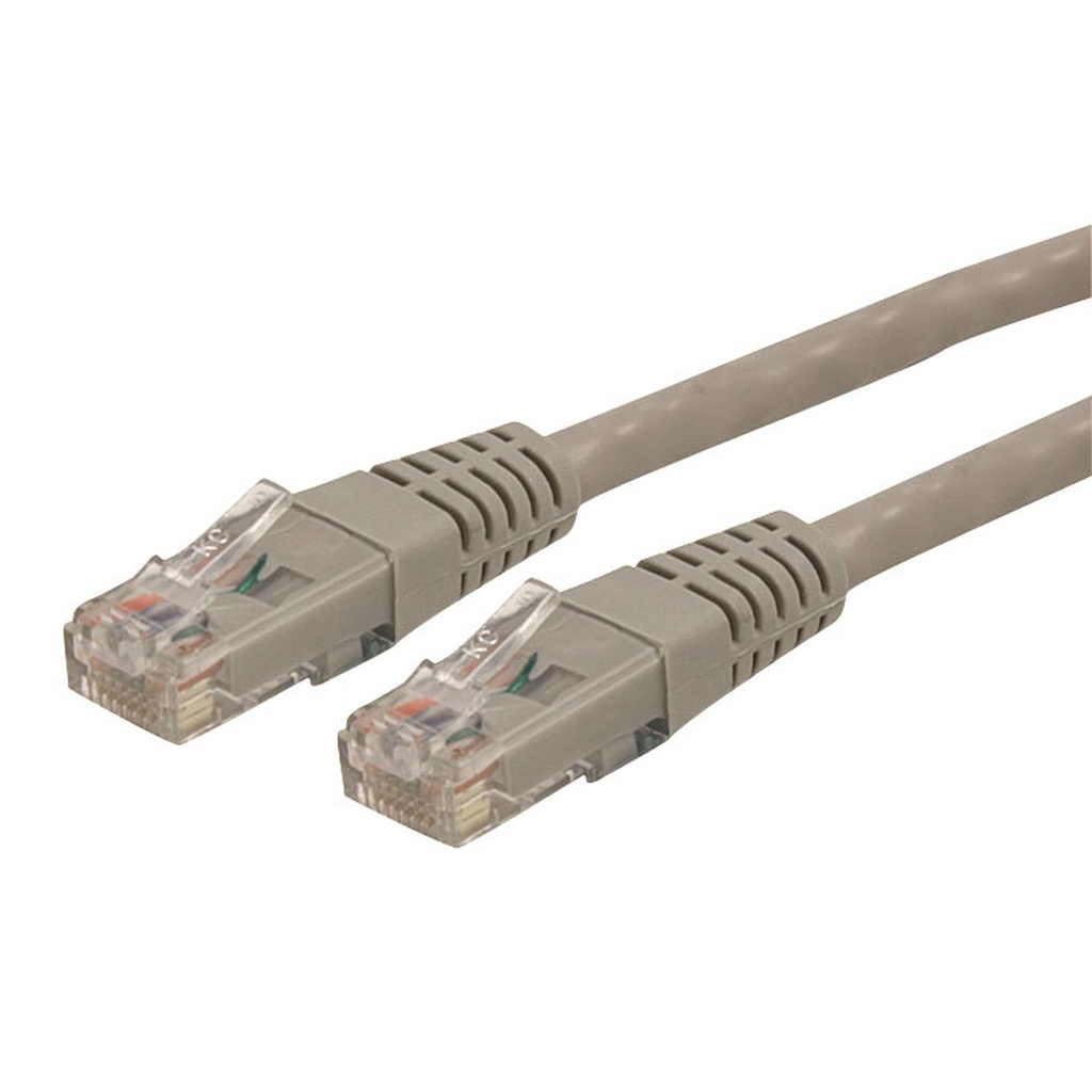 StarTech.com C6PATCH2GR, 0,61 m, Cat6, U/UTP (UTP), RJ-45, RJ-45