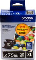 Brother LC752PKS, XL, 2 pièces, noir