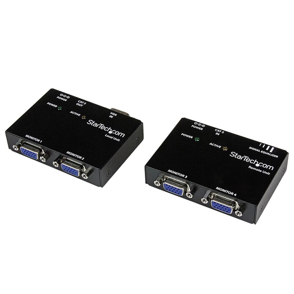 StarTech.com RJ-45 + VGA Male + VGA Femelle, 150m, 9V (ST121UTP)