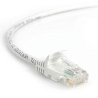 StarTech.com 3 ft White Snagless Category 5e (350 MHz) UTP Patch Cable