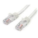 StarTech.com Cat5e patch cable with snagless RJ45 connectors – 15ft, white