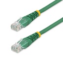 StarTech.com M45PATCH10GN, 3 m, Cat5e, U/UTP (UTP), RJ-45, RJ-45