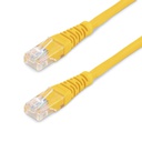 StarTech.com M45PATCH2YL, 0,6 m, Cat5e, U/UTP (UTP), RJ-45, RJ-45