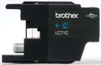 Brother LC71C, 300p, Cyan (LC71CS)