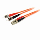 StarTech.com Câble patch à fibre optique duplex 62,5/125 multimode 2 m LC - ST