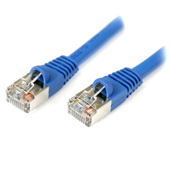 StarTech.com 75 pieds, Cat 5e, MM, 4 paires F/UTP, PVC, RJ-45, bleu