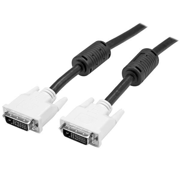 StarTech.com DVIDDMM15, 4,6 m, DVI-D, DVI-D, Mâle, Mâle, Noir