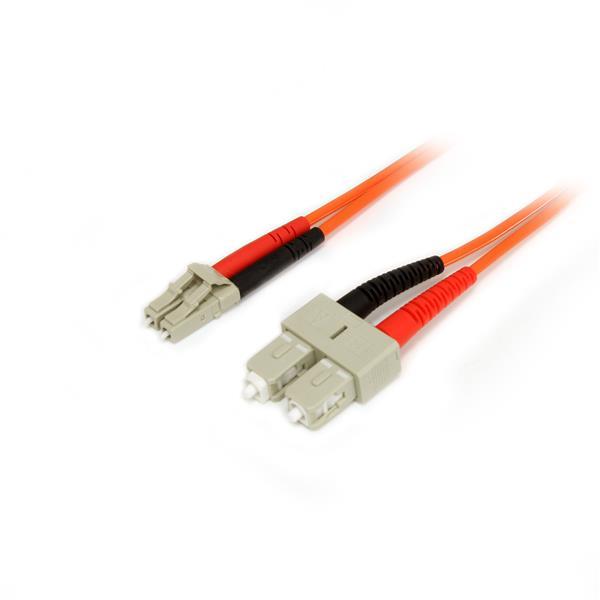 StarTech.com Câble patch à fibre optique duplex 50/125 multimode 1 m LC - SC