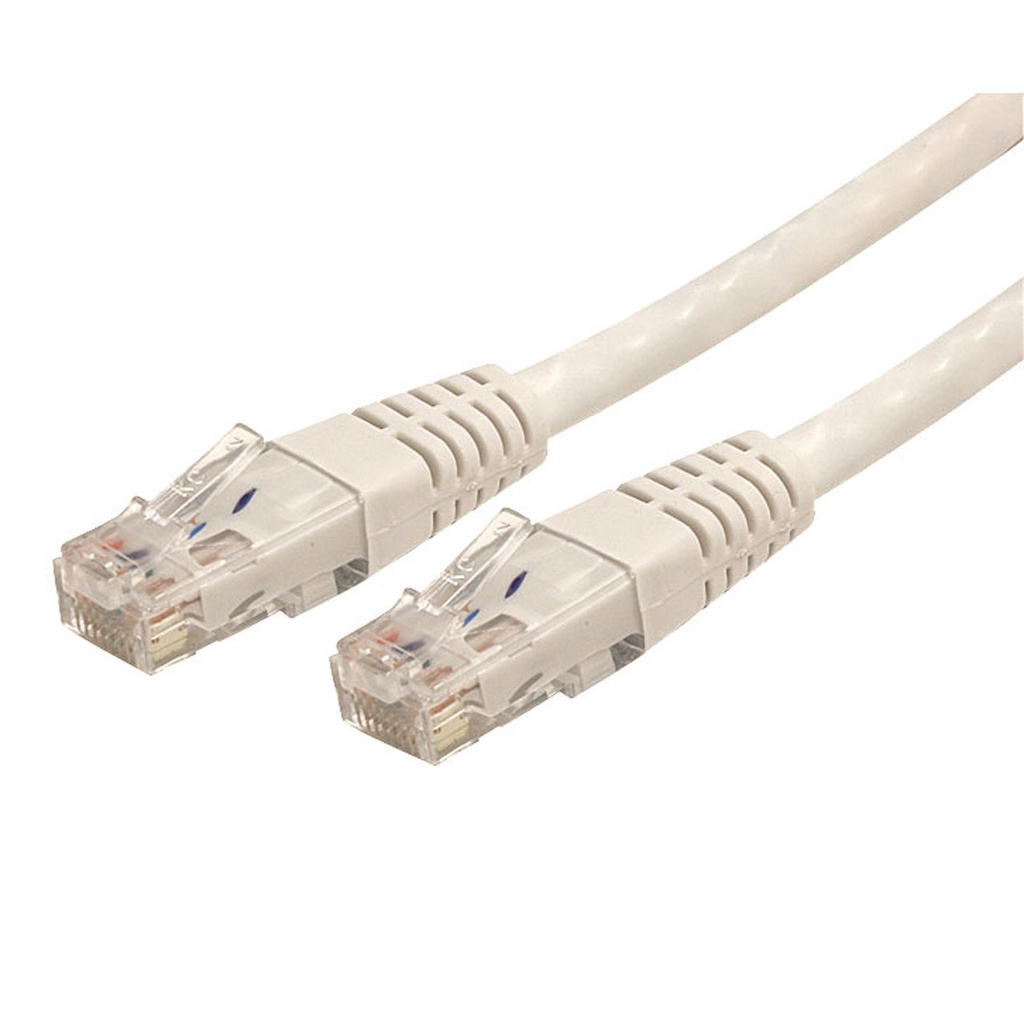 StarTech.com C6PATCH1WH, 0,3 m, Cat6, U/UTP (UTP), RJ-45, RJ-45