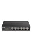 D-Link 24x 10/100/1000BASE-T, 48 Gbit/s, 35,71 Mpps, VLAN, 280x180x44 mm