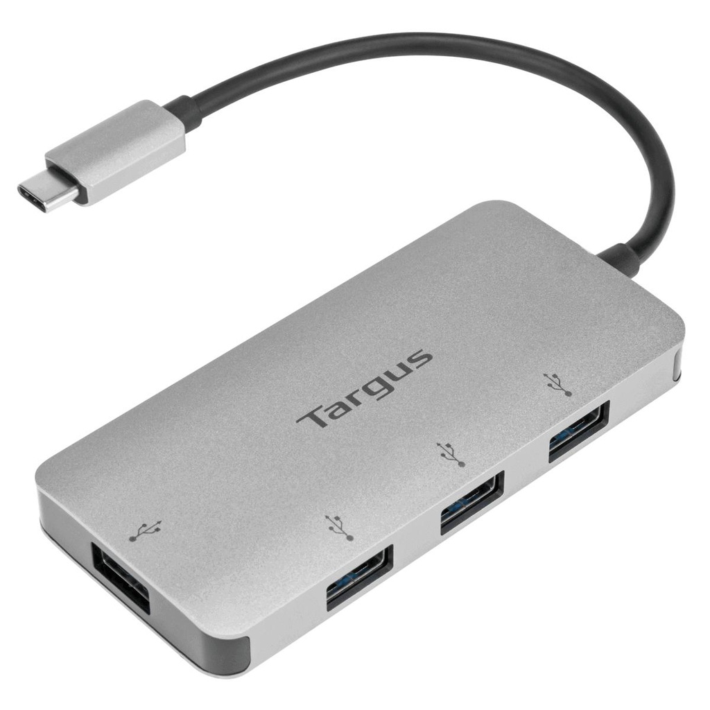 Targus USB-C, 4 x USB-A 3.0, 5Gbps, Silver (ACH226CA)