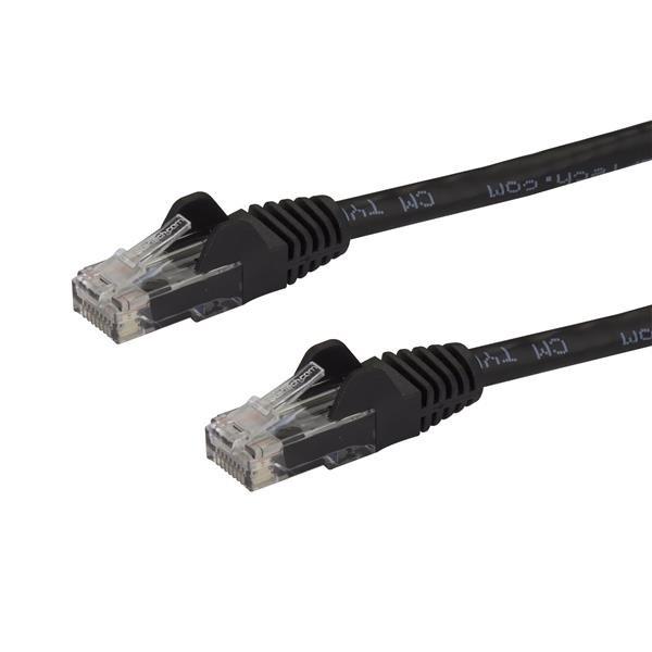 StarTech.com N6PATCH10BK, 3 m, Cat6, U/UTP (UTP), RJ-45, RJ-45