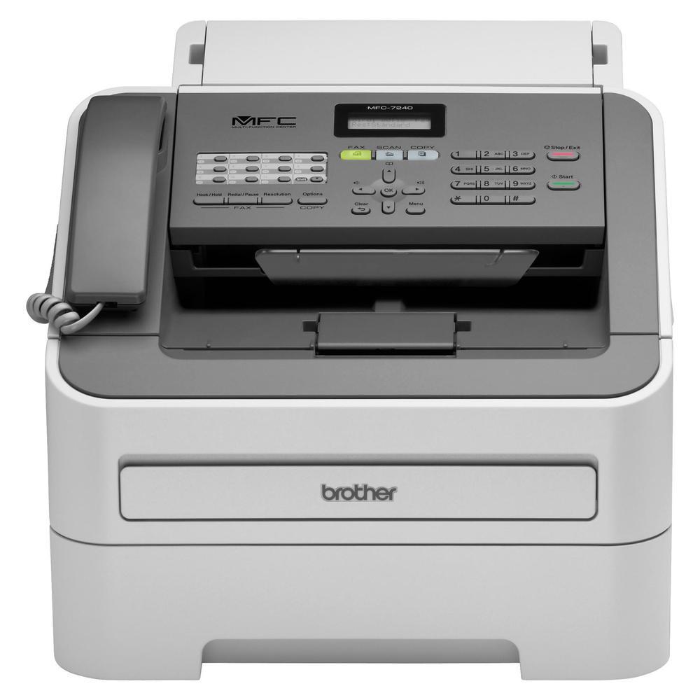 Brother Laser noir et blanc, 2 400 x 600 ppp, USB 2.0, 16 Mo, (MFC7240)