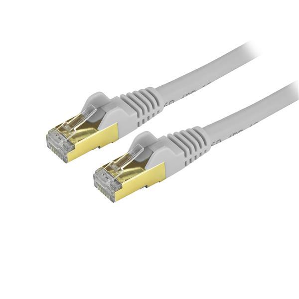 StarTech.com C6ASPAT10GR, 3 m, Cat6a, U/FTP (STP), RJ-45, RJ-45