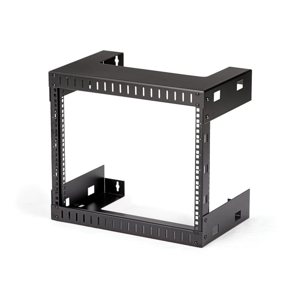 StarTech.com Rack Mural Ouvert de 8U - 30cm de Profondeur (RK812WALLO)