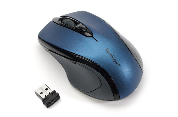 Kensington Souris sans fil taille moyenne Pro Fit® - bleu saphir (K72421AMA)