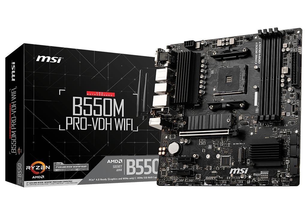 Carte mère MSI B550M PRO-VDH WIFI