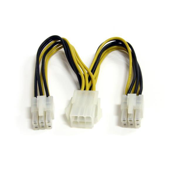 StarTech.com 6in PCI Express Power Splitter Cable (PCIEXSPLIT6)