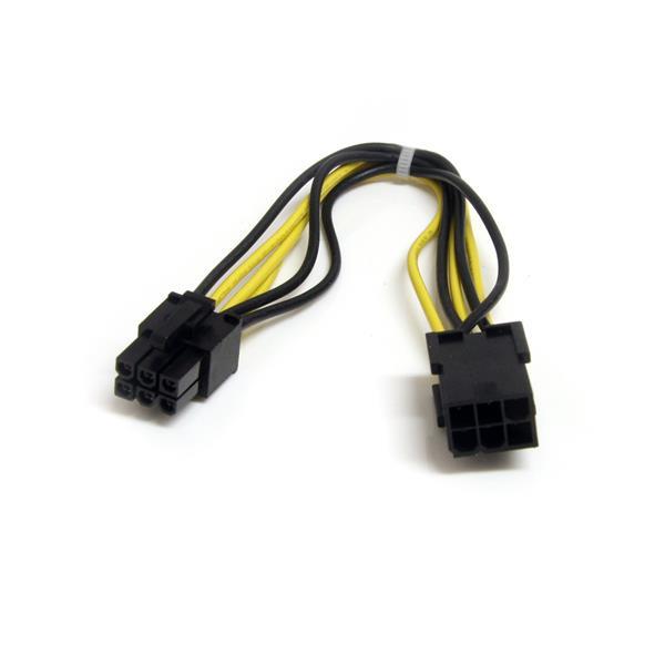 StarTech.com Câble d'extension d'alimentation PCI Express 6 broches 20 cm