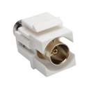 Tripp Lite BNC All-in-One Keystone/Panel Mount Coupler (F/F), 75 Ohms