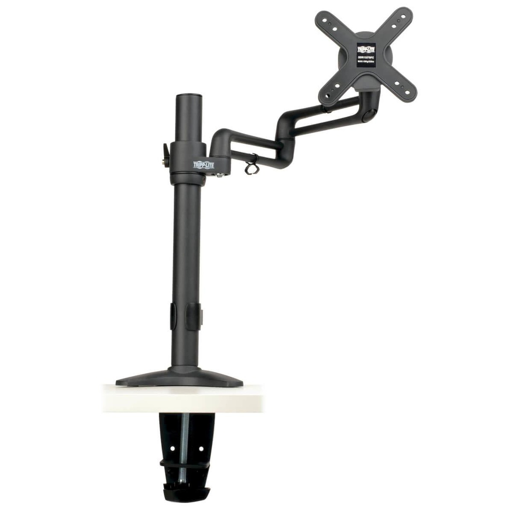 Tripp Lite Full Motion Flex Arm Desk Clamp for 13&quot; to 27&quot; Monitors (DDR1327SFC)