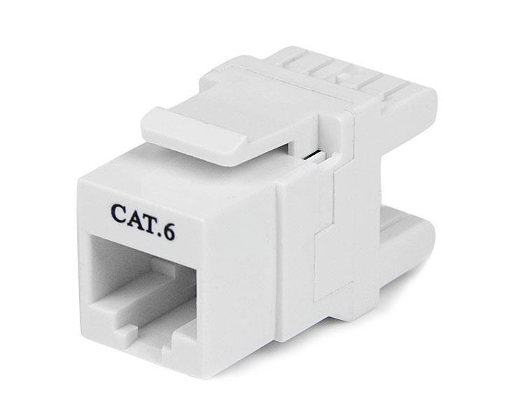 StarTech.com C6KEY110SWH keystone module