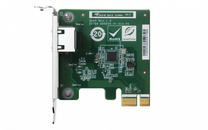 QNAP Réseau local 2,5G, RJ-45, PCIe x1 2.0, (QXG-2G1T-I225)