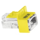 Tripp Lite Inserts de verrouillage universels RJ45, jaune, paquet de 10