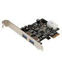 StarTech.com PEXUSB3S25 interface cards/adapter