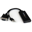 Adaptateur de câble vidéo StarTech.com VGA2HDU