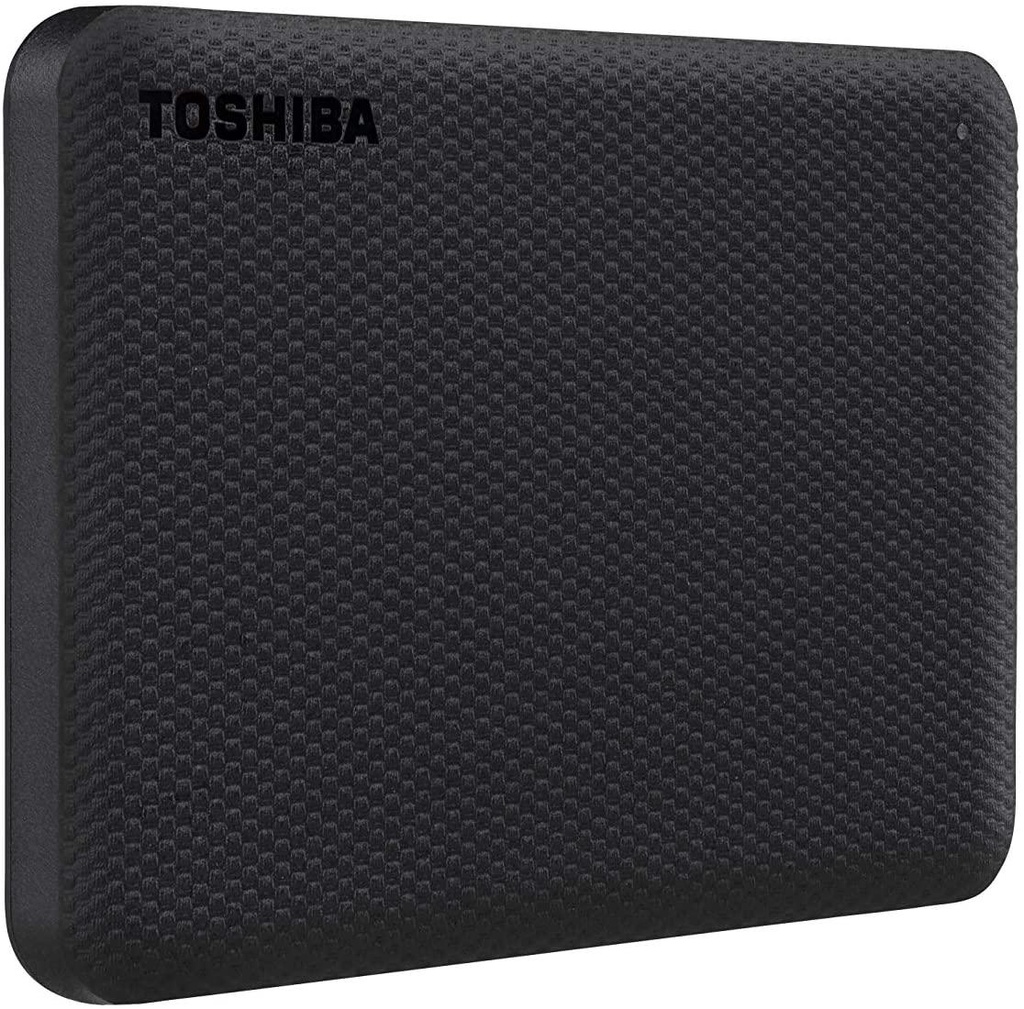 Toshiba 2 To, USB 3.0, 5 Gb/s, 78 x 109 x 14 mm, 149 g, Noir (HDTCA20XR3AA)