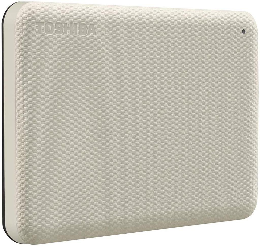 Toshiba 2 TB, USB 3.0, 5 Gb/s, 78 x 109 x 14 mm, 149 g, White (HDTCA20XW3AA)