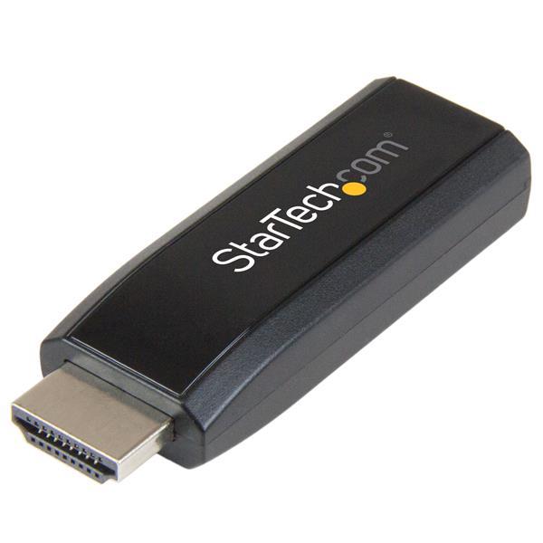 StarTech.com HDMI to VGA Converter with Audio - Compact Adapter - 1920x1200