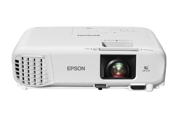 Epson 3600 ANSI lumens, 3LCD, XGA (1024x768), 16000:1, 1.073 billion