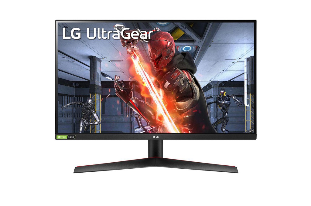 LG 27GN800-B, 68.6 cm (27&quot;), 2560 x 1440 pixels, Quad HD, 1 ms, Black, Red