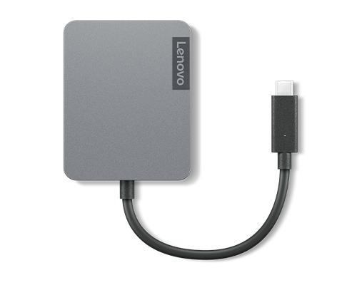 Lenovo Concentrateur de voyage USB-C Gen2 (4X91A30366)